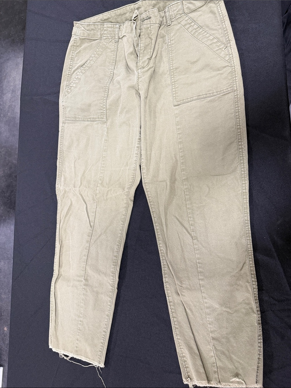 Women's Casual Utility Pants - Beige
